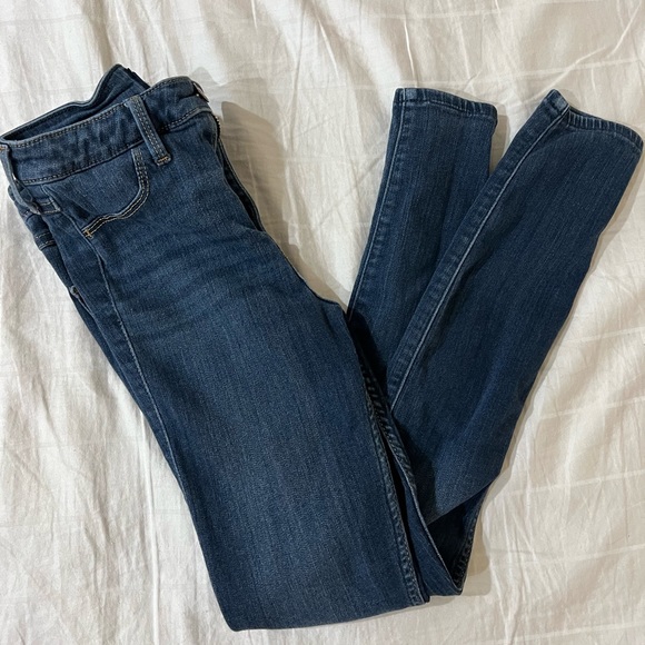 Hollister High Rise Jean Leggings Blue Size 3R - Picture 4 of 5